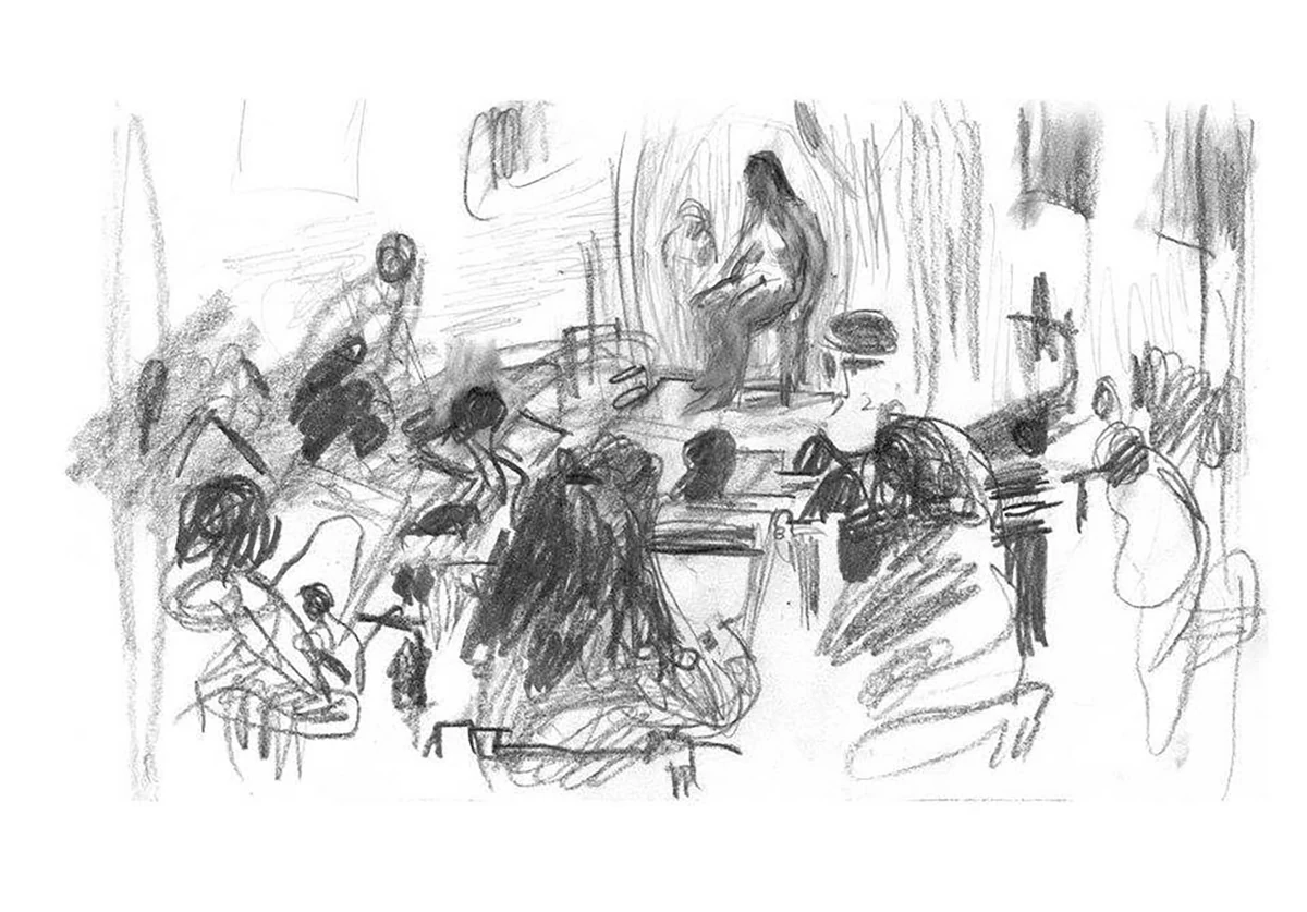 Untitled drawing, 1991