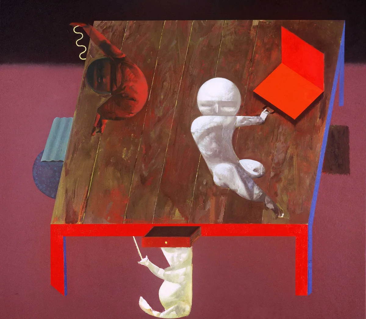 Red suitcase, 2001